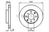 BOSCH 0 986 478 503 Brake Disc
